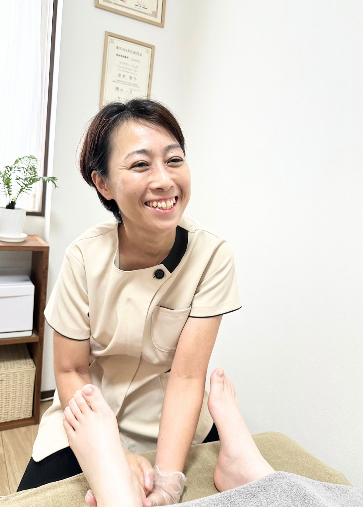 泉本 智子 さんの足と爪のお悩み解決サロン flower foot フラワーフット